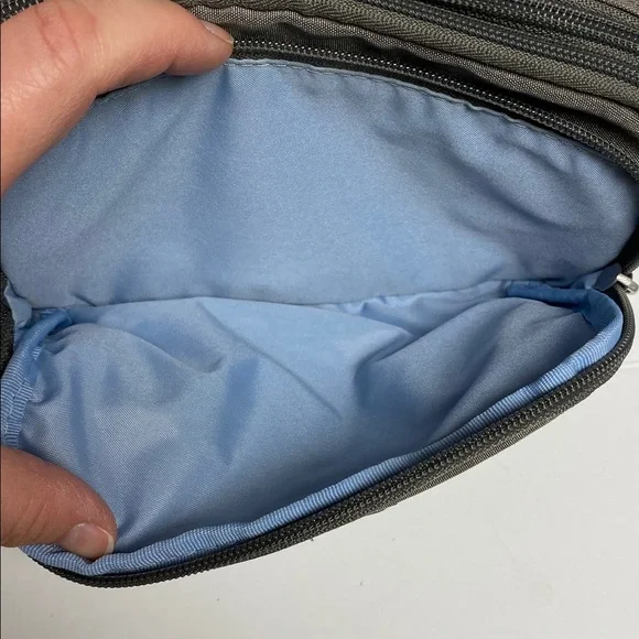 Baggallini Charcoal Messenger Bag - Picture 4 of 14